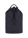 Prada Logo Bucket Bag