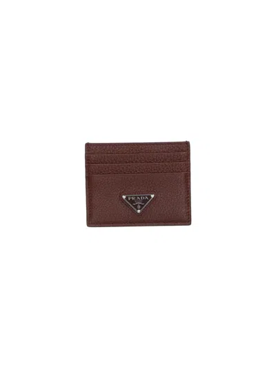 Prada Logo Card Holder