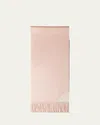 Prada Reversible Cashmere Scarf In F03kp Ninfea Talco