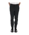 Prada Technical Nylon Pants In Black
