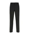 Prada Pant Stretch Front Crease In Black