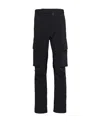 Prada Light Technical Fabric Pants In Black