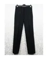 Prada Logo Casual Pants In Black