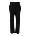 Prada Gabardine Trousers In Black