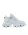 Prada Logo Casual Sports Shoes In White