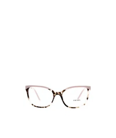Prada Logo Cat-eye Flat Mirror In Multicolor