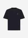 Prada Cotton Jersey T-shirt In Black