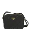 Prada Logo Cross-body Bag In Green