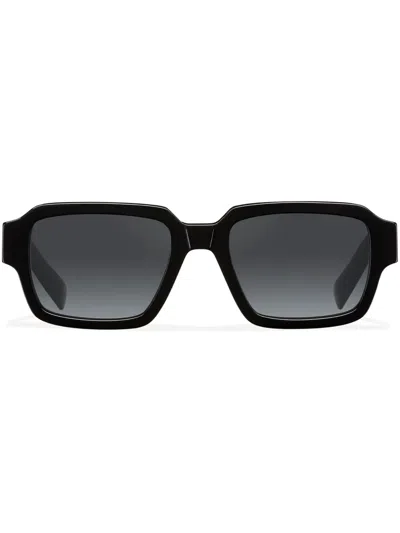 PRADA LOGO-DETAIL RECTANGLE-FRAME SUNGLASSES