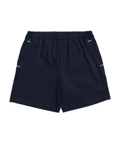 Prada Logo Detail Shorts In Black