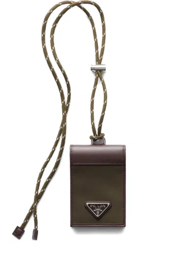 Prada カードケース In Brown