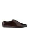 Prada Logo Details Business Dress Shoes In Ochre