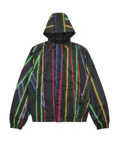 Prada Logo Details Casual Jacket In Black