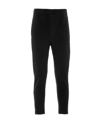 Prada Technical Fabric Pants With Heat-sealed Tape In Black