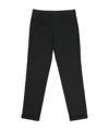 Prada Logo Details Casual Pants In Black