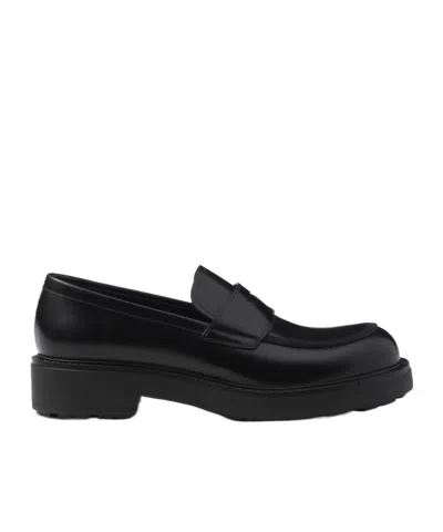 PRADA LOGO DETAILS LOAFERS