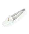Prada Logo Details Love Shoes In White