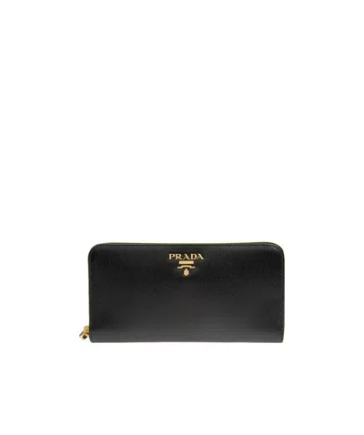 PRADA LOGO DETAILS WALLET