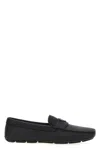 Prada Triangle-logo Leather Loafers