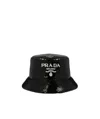 Prada Cappello Da Pescatore In Paillettes Nere Donna In Black