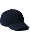 Prada Drill Baseball Cap In Blau
