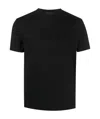 Prada Short Sleeved Crewneck T-shirt In Black