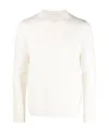 Prada Logo-embroidered Jumper In White