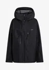 Prada Logo-embroidered Zip-up Jacket In Black