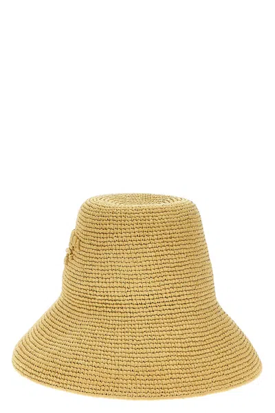 Prada Logo Embroidery Bucket Hat