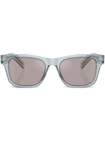 PRADA LOGO-ENGRAVED SQUARE-FRAME SUNGLASSES