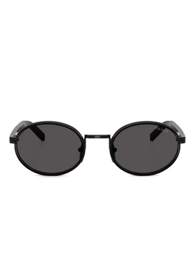 PRADA LOGO-ENGRAVED SUNGLASSES