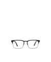 Prada Heritage 56mm Square Optical Glasses In Black