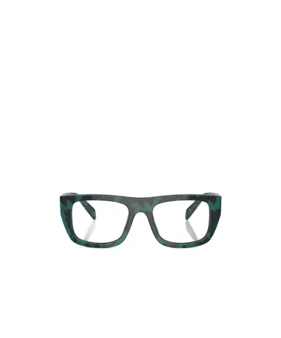 Prada Eyewear Eyeglasses In Green
