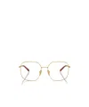 Prada Womens Pra59v Square-frame Steel Sunglasses Pink In Nude