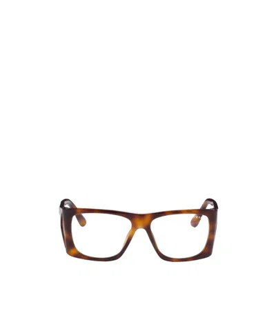 Prada Runway Sunglasses In Blue Lenses