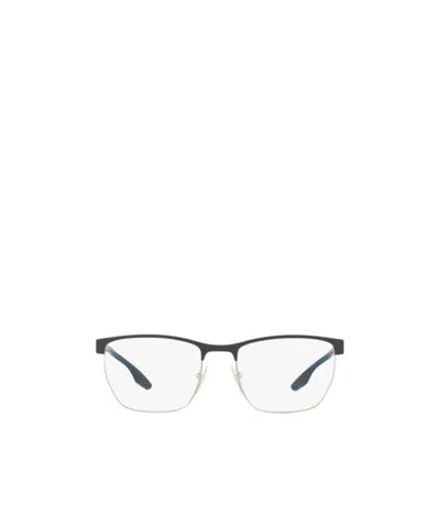 Prada Logo Flat Mirror In White