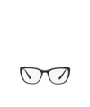 Prada Logo Flat Mirror In White