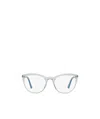 Prada Logo Flat Mirror In White