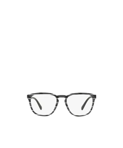 Prada Logo Flat Mirror In White