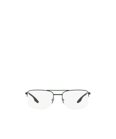 Prada Logo Flat Mirror In White