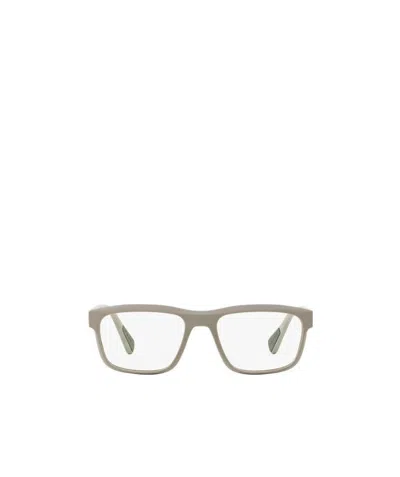 Prada Logo Flat Mirror In White