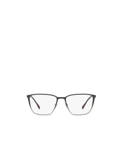Prada Logo Flat Mirror In White