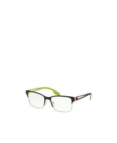 Prada Logo Flat Mirror In White