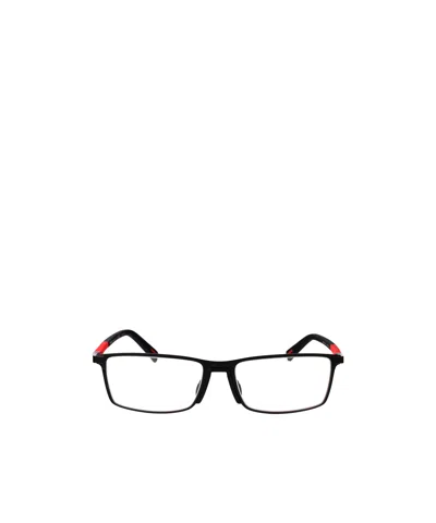 Prada Logo Flat Mirror In White