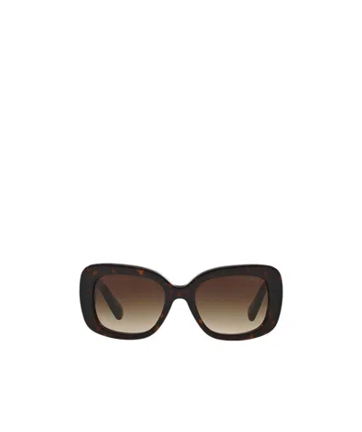 Prada Logo Gradient Sunglasses In Black