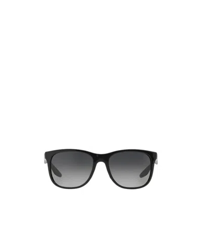 Prada Logo Gradient Sunglasses In Black