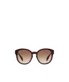 Prada Logo Gradient Sunglasses In Brown
