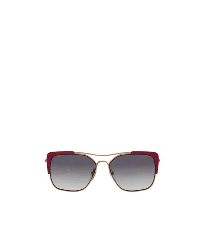 Prada Logo Gradient Sunglasses In Gray