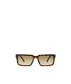 Prada Logo Gradient Sunglasses In Nude