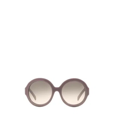 Prada Logo Gradient Sunglasses In Nude